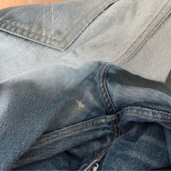 ORIGINAL FAKE sz 1 US sz 31-32 Blue Denim Jeans 2009 Japan KAWS - Picture 15 of 16